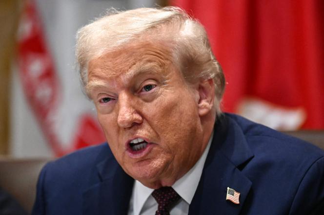 Le président des Etats-Unis, Donald Trump, à la Maison Blanche à Washington, le 26 août 2025.