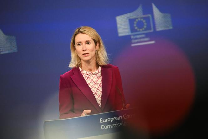 Kaja Kallas, vice-présidente de l’UE et haute représentante pour les affaires étrangères et la politique de sécurité, à Bruxelles, le 3 septembre 2025.