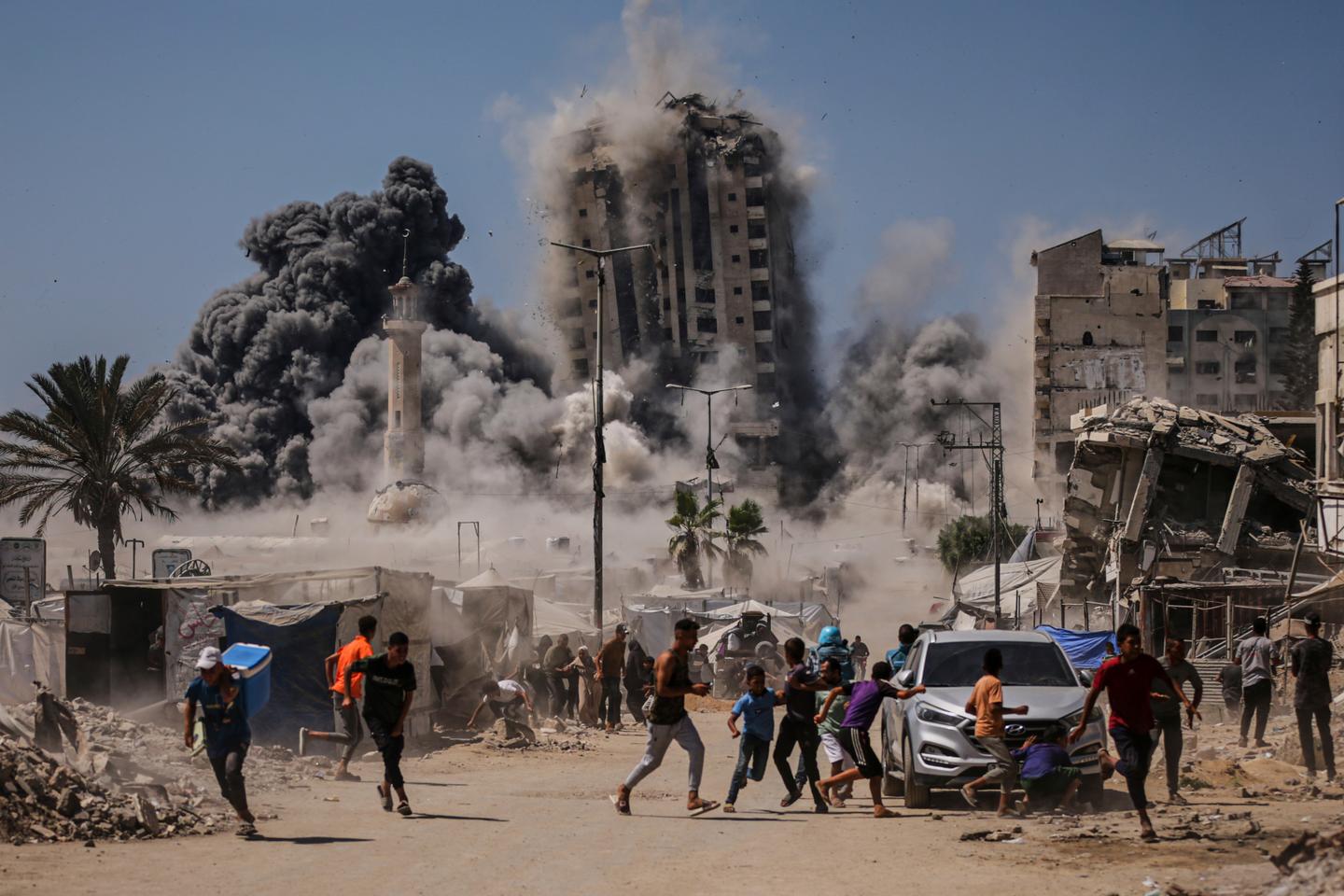 Israel army orders Gaza City residents to leave for 'humanitarian zone'