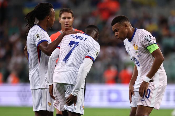 Already out injured in Paris Saint-Germain's last match on August 30, Ousmane Dembélé came on at halftime against Ukraine, before being substituted twenty-five minutes later, again with a right hamstring injury. In Wroclaw (Poland), September 5, 2025.