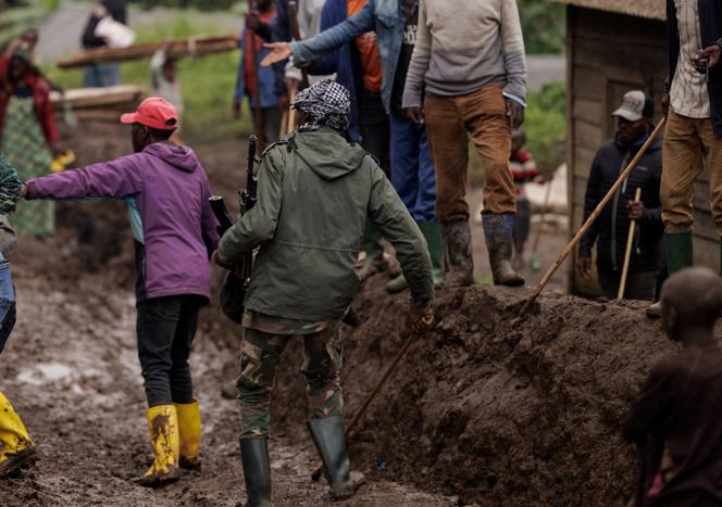 Une zone contrôlée par les rebelles du M23, à Rubaya, dans l’est de la République démocratique du Congo (RDC), le 24 mars 2025.