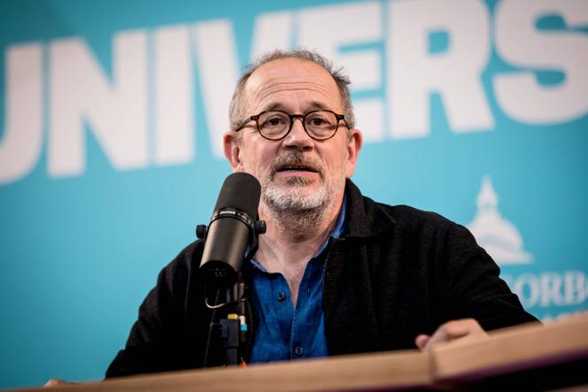 Le journaliste Thomas Legrand, à Paris, le 2 mai 2024.