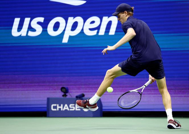Jannik Sinner, en demi-finale de l’US Open, à New York, le 5 septembre 2025.