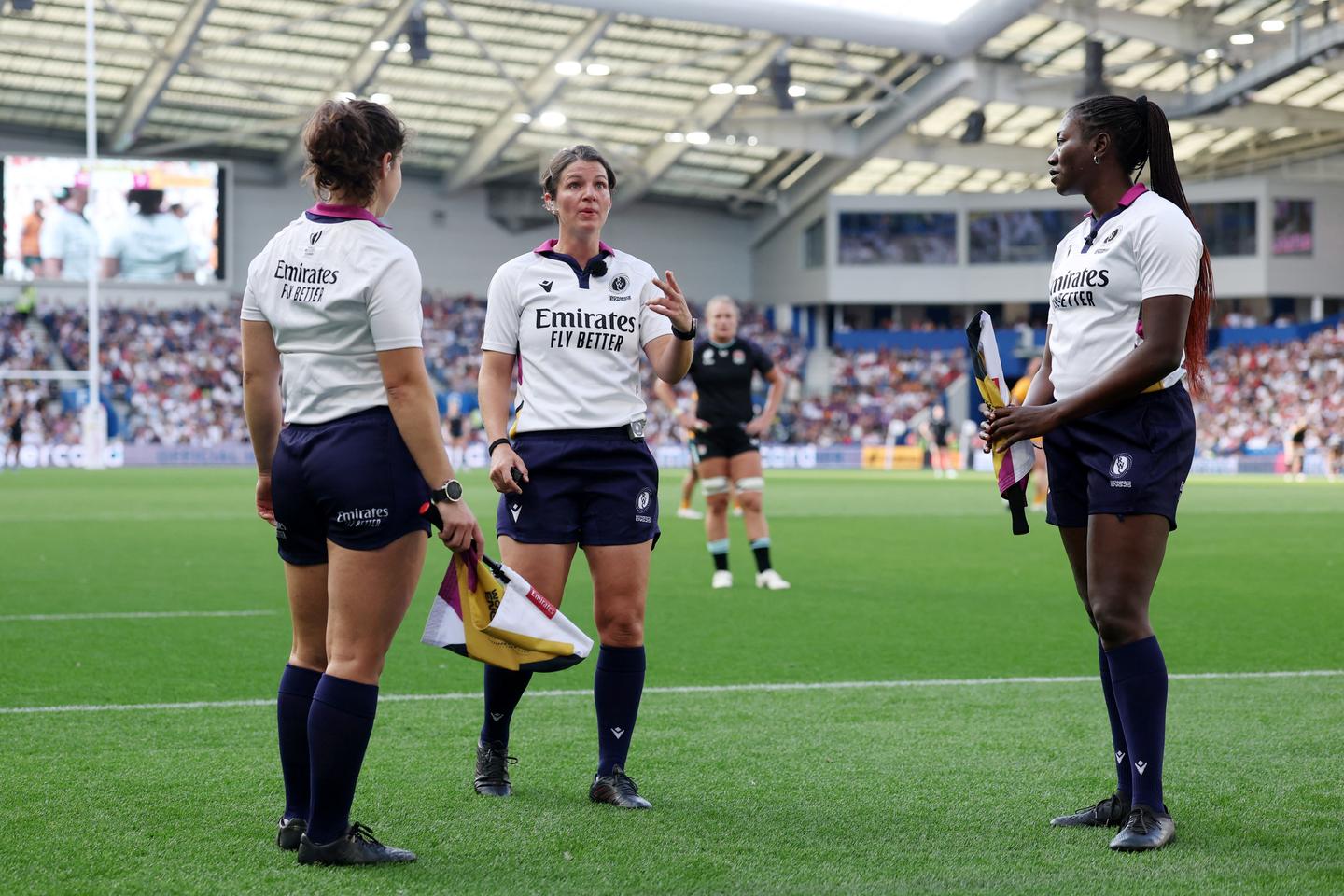 AurÃ©lie Groizeleau, une FranÃ§aise au sifflet pour arbitrer les Anglaises Ã  la Coupe du...