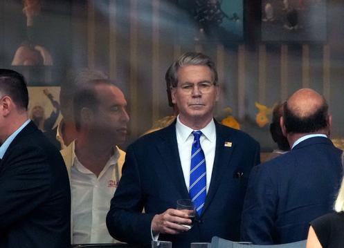 U.S. Treasury Secretary Scott Bessent in New York City on September 7, 2025.