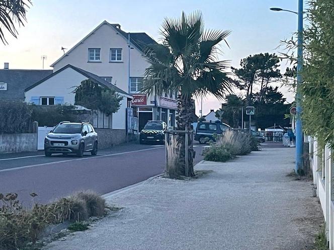 Sur les lieux de l'accident à Pirou (Manche), le 6 septembre 2025.