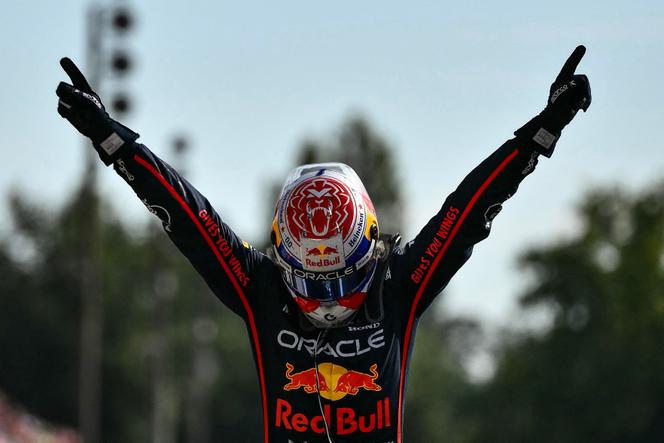 Le Néerlendais de l’équipe Red Bull Max Verstappen a remporté le Grand Prix d’Imola, dimanche 7 septembre 2025, à Monza.