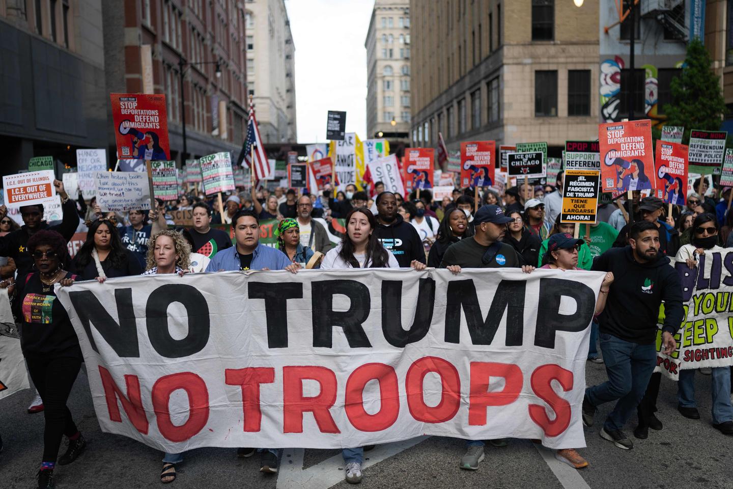 Trump escalates crackdown threats with Chicago 'war' warning