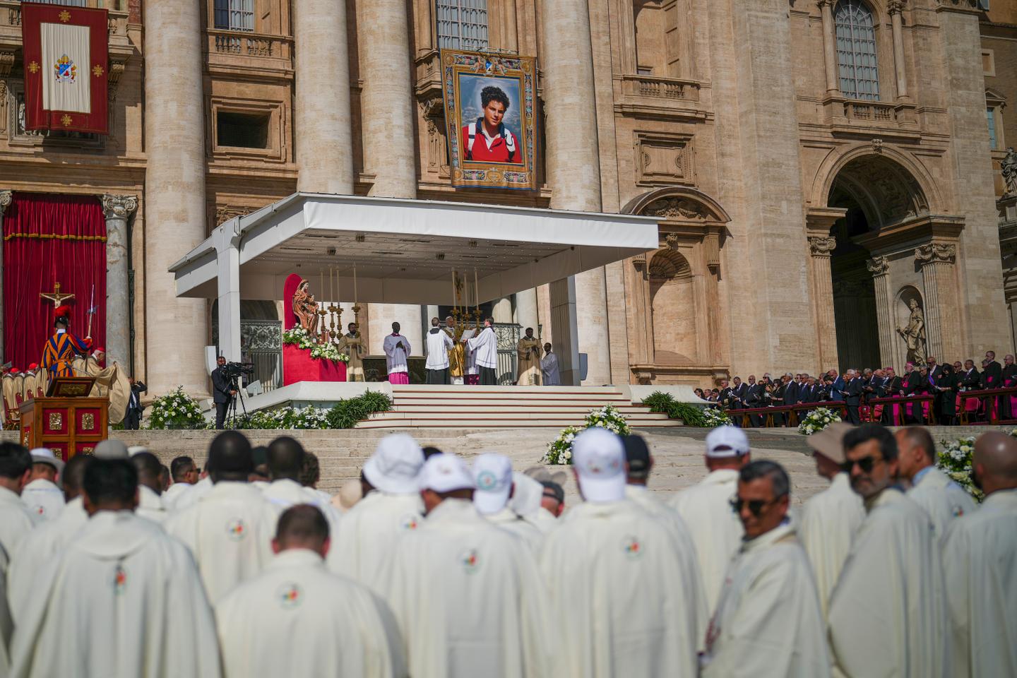 Huge crowds at the Vatican as teen nicknamed 'God's influencer' becomes first millennial saint