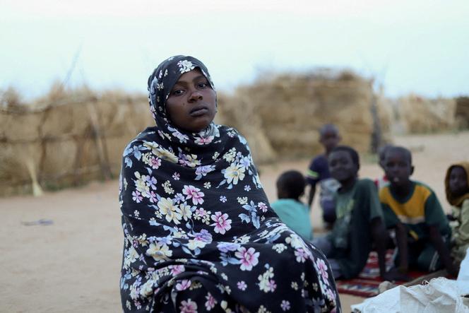 Une déplacée soudanaise dans un camp à Tawila, au Darfour, le 30 juillet 2025.