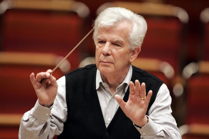 Le chef d’orchestre allemand Christoph von Dohnanyi, à la Kölner Philharmonie, à Cologne (Allemagne), le 16 novembre 2005.