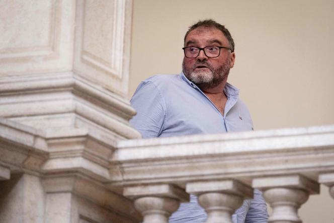 Frédéric Pechier lors de son procès, au tribunal de Besançon, le 8 septembre 2025.