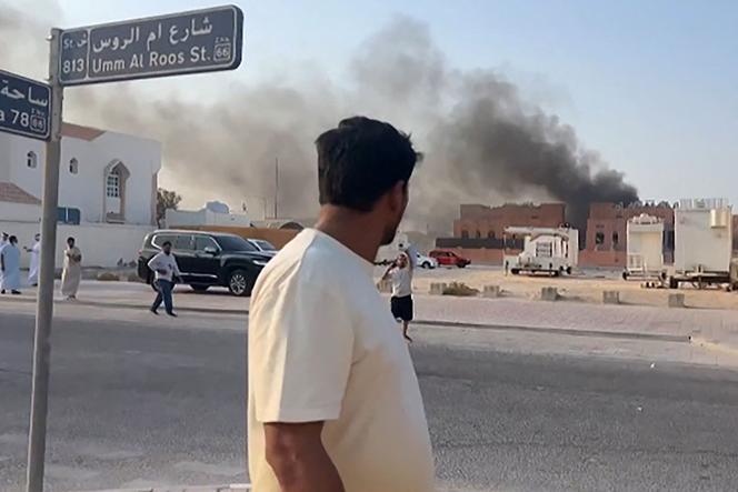 Après la frappe israélienne sur un bâtiment de Doha, le 9 septembre 2025.