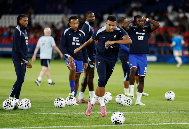 Kylian Mbappé, au Parc des princes, à Paris, le 9 septembre 2025.