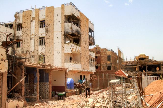 Dans une banlieue de Khartoum, le 30 juillet 2025.
