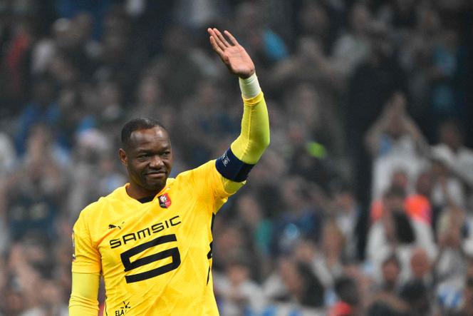Steve Mandanda, à Marseille, le 17 mai 2025.