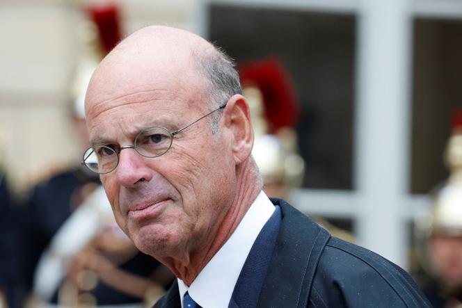 Le ministre de l’économie démissionnaire, Eric Lombard, à Paris, le 10 septembre 2025.