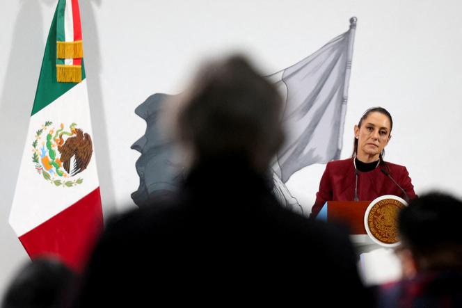 La présidente du Mexique, Claudia Sheinbaum, en juin 2025.