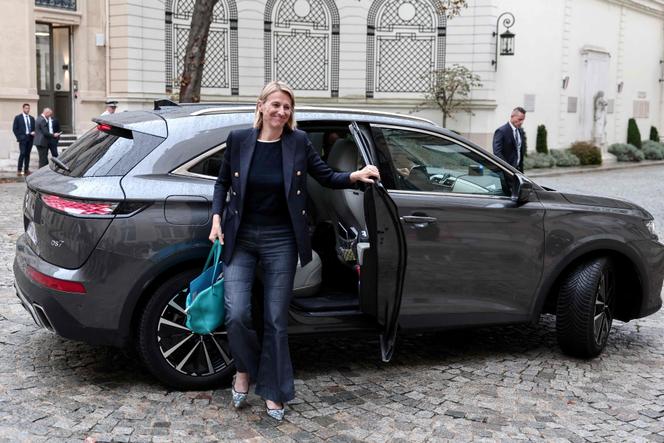 Astrid Panosyan-Bouvet, la ministre du travail démissionnaire, à Paris le 10 septembre 2025. 