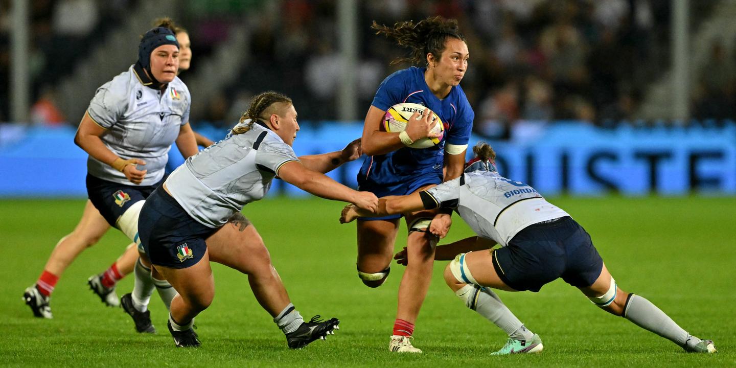 Manae Feleu, France's not-so secret weapon at the Women's Rugby World Cup
