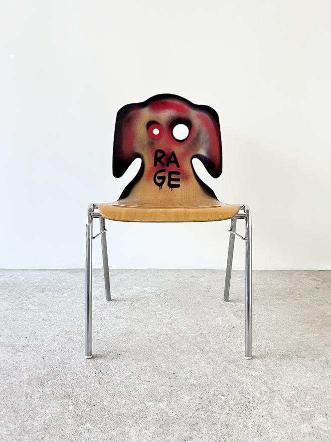 Chaise « Rage », n ° 462/577.