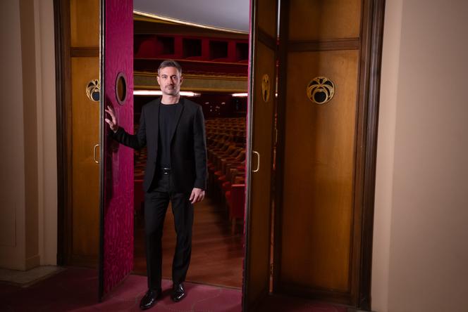 Baptiste Charroing, au Théâtre des Champs-Elysées, à Paris, en février 2025.