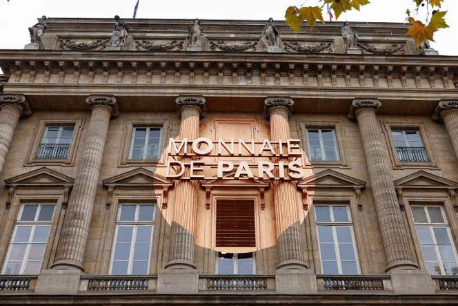La façade de la Monnaie de Paris, le 19 novembre 2024.