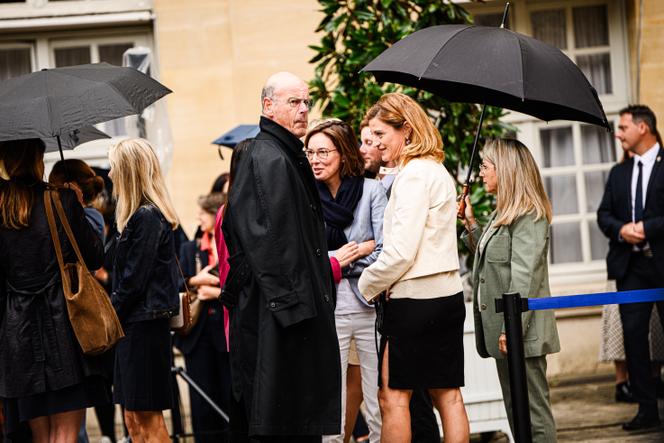 Le ministre démissionaire de l’économie, Eric Lombard à Matignon, à Paris, le 10 septembre 2025.