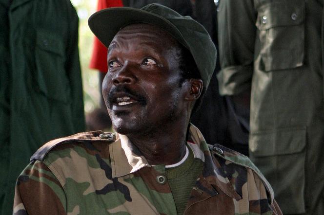 Joseph Kony, le chef de l’Armée de résistance du Seigneur (LRA), à Ri-Kwamba, dans le sud du Soudan, le 12 novembre 2006.