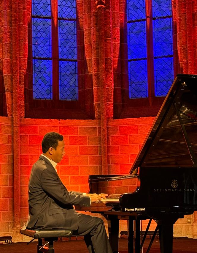 Clayton Stephenson, au cloître des Jacobins, à Toulouse, le 10 septembre 2025.