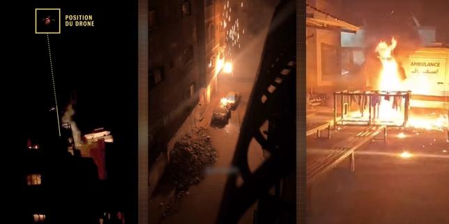 Enquête : dans un quartier de Gaza assiégé par l’armée israélienne, des drones incendiaires bombardent un hôpital