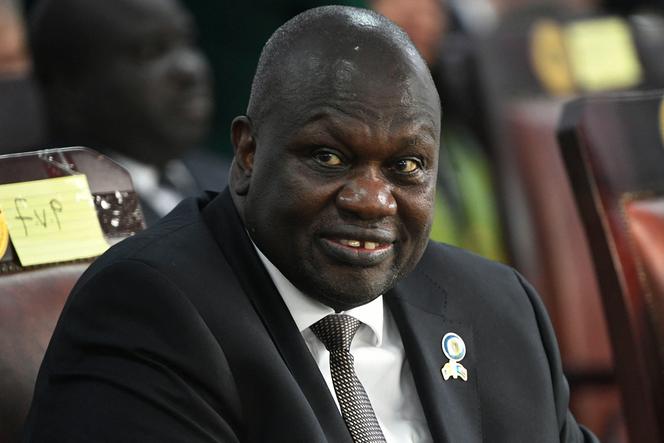Le vice-président sud-soudanais, Riek Machar, à Juba, le 3 février 2023.