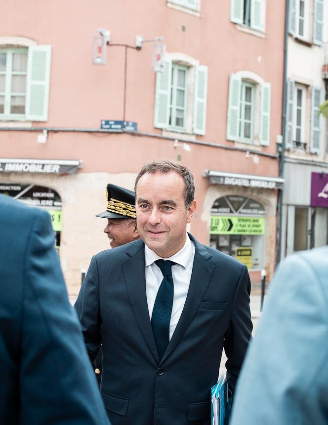 Sébastien Lecornu, à Mâcon, le 13 septembre 2025.