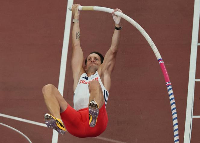 Renaud Lavillenie, lors des championnats du monde d’athlétisme, à Tokyo, le 13 septembre 2025.