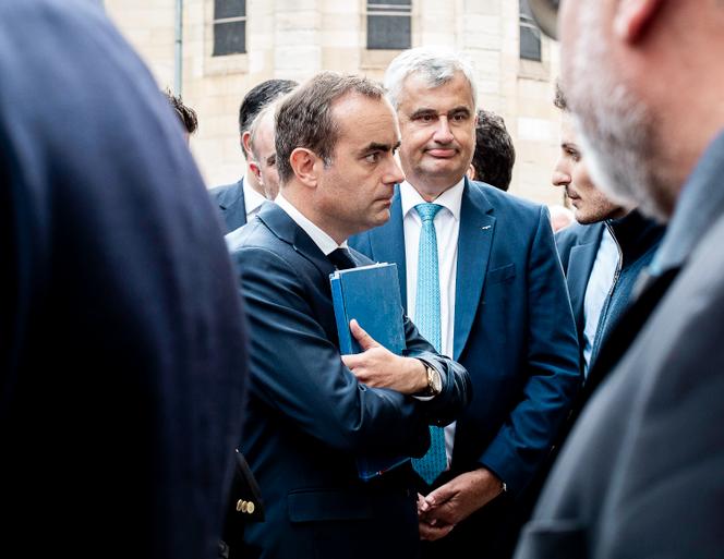 Le premier ministre, Sébastien Lecornu, à Mâcon, en Saône-et-Loire, le 13 septembre 2025.
