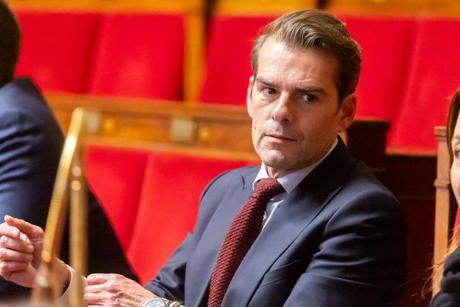 Emmanuel Taché, lors d’une séance de questions au gouvernement, à l’Assemblée nationale, le 29 janvier 2025.