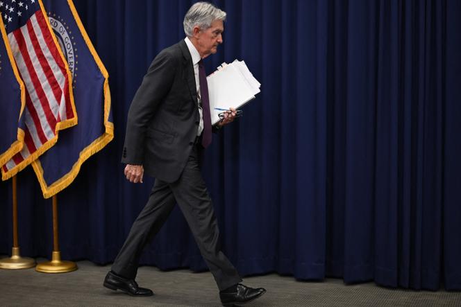 Le président de la Réserve fédérale américaine, Jerome Powell, à Washington, le 30 juillet 2025.