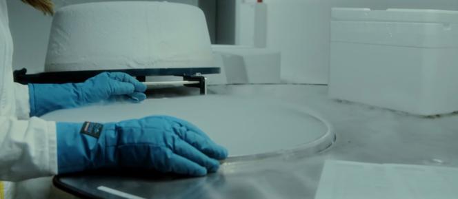 Image extraite du documentaire « Cellules souches, le business de l’espoir », de Valeria Mazzucchi et Antoine Harari.