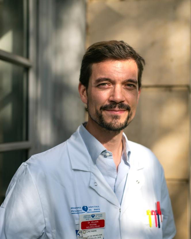 Le neurologue Nicolas Villain, à l’hôpital de la Pitié-Salpêtrière à Paris, le 15 septembre 2025.