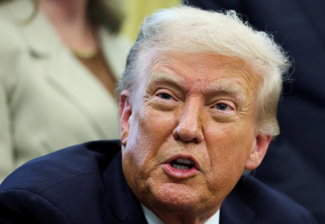 Le président américain, Donald Trump, le 15 septembre 2025, à la Maison Blanche. 