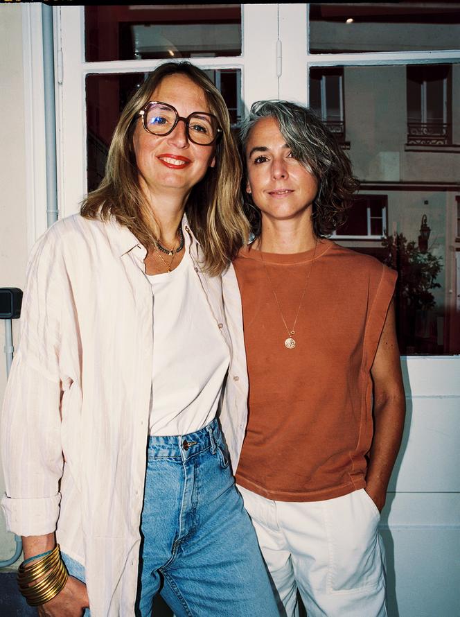 Anaïs Olmer et Audrey Fraboulet, à Paris, en juin 2025.