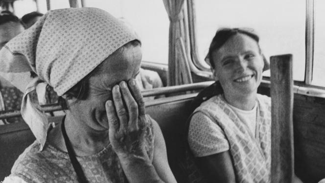 Image extraite du documentaire « Un village hongrois » (1973), de Judit Elek.