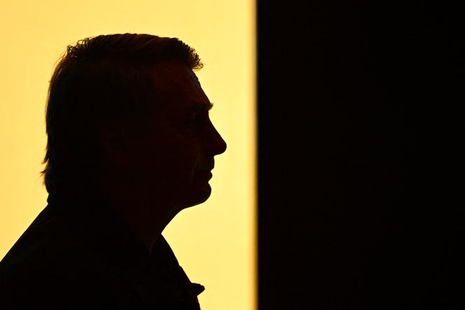L’ancien président brésilien Jair Bolsonaro, à Brasilia, le 20 février 2025.