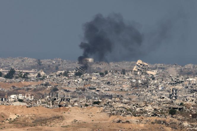 Vue de Gaza depuis Israël, le 16 septembre 2025.