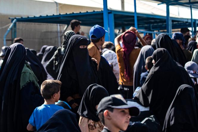 Le camp d’Al-Hol, dans le nord-est de la Syrie, le 28 août 2025.