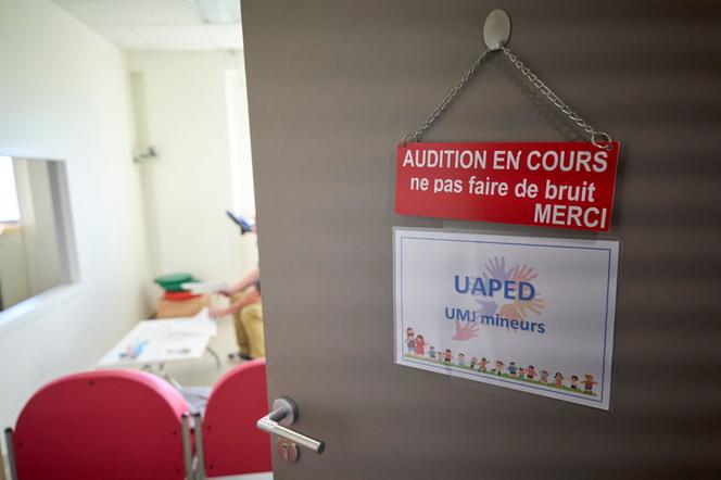 Dans l’unité d’accueil pédiatrique enfants en danger, au CHU d’Orléans, le 16 octobre 2024.