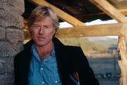 L’acteur américain, Robert Redford, lors du tournage de « Milagro », qu’il a réalisé et produit, au Nouveau Mexique, en 1988. 
