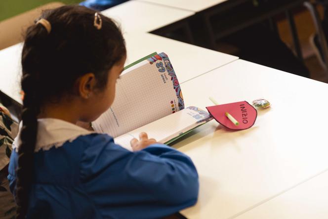 Premier jour d’école à Turin, en Italie,  le 10 septembre 2025.