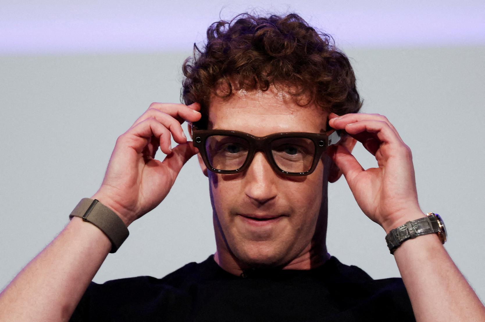 Mark Zuckerberg portant les Ray-Ban Meta