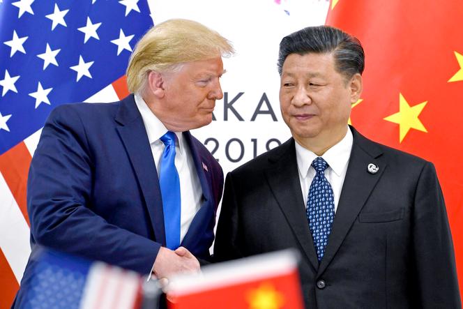 Donald Trump et Xi Jinping, à Osaka, au Japon, en septembre 2019.